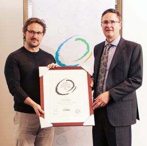 Greensync awarded board leadership gong